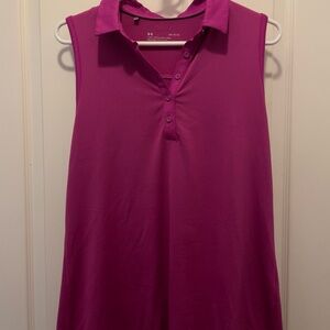 Under Armour Women's Sleeveless Golf Polo